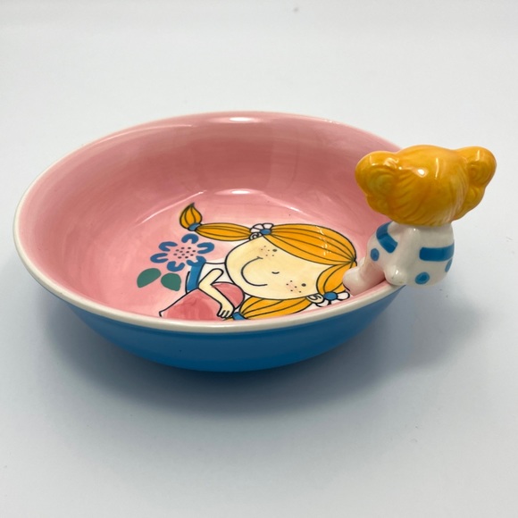 Vintage Child’s Bowl & Cup Stokes Hand Painted - Picture 9 of 13